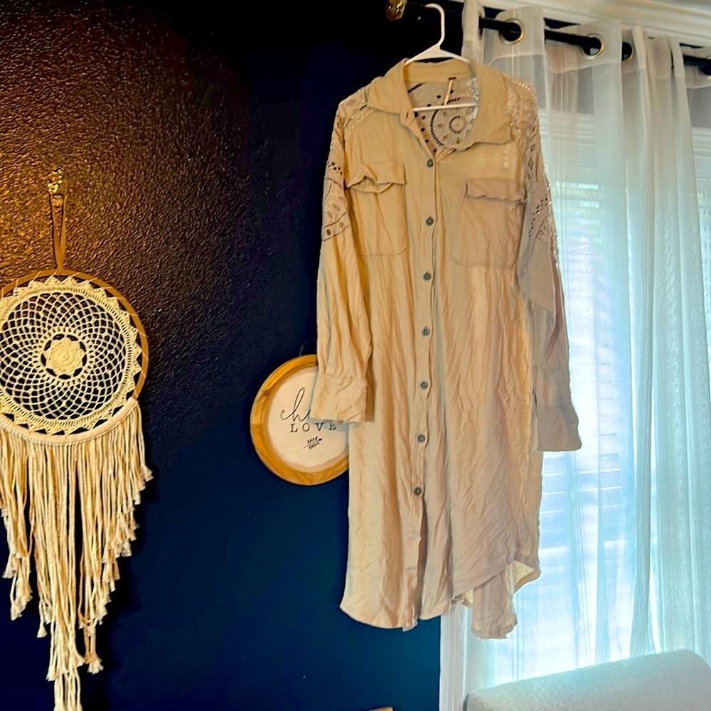 Free people long dress tunic